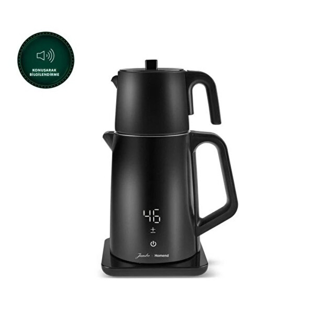 Homend X Jumbo Royaltea Cooltouch 1792H Konuşan 1.7 L Çelik Çay Makinesi Çay Makineleri Fiyatı