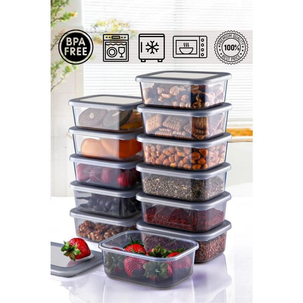HOMENIVA 12 Adet Lunch Box Kahvaltılık Saklama Kabı Saklama Kapları Fiyatı
