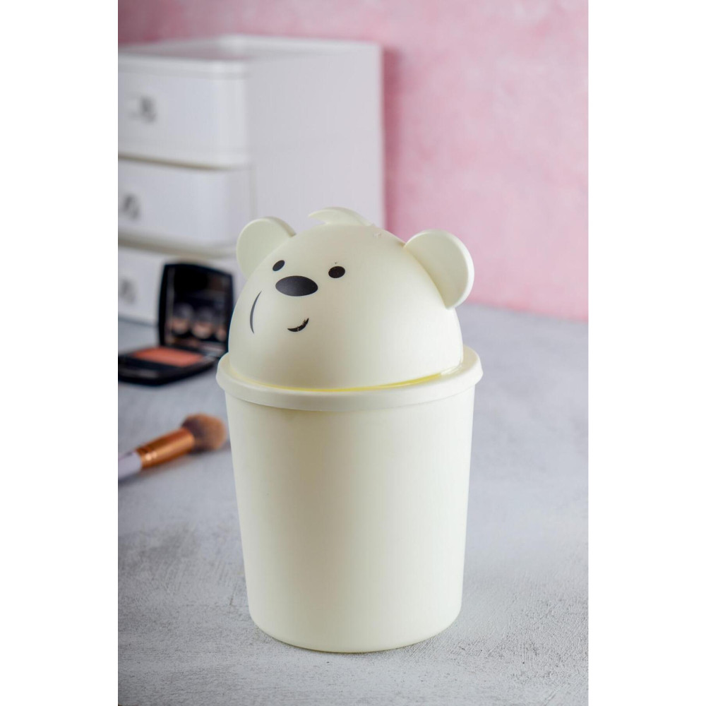 HOMENIVA Bears Mini Masaüstü Çöp Kutusu 1 Lt Mobilya & Dekorasyon Fiyatı