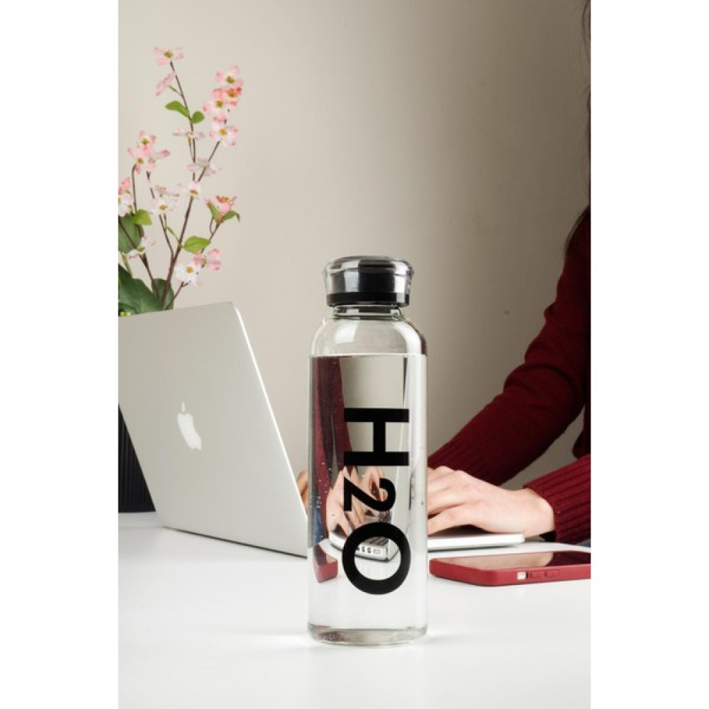 Homenıva H2O Borosilikat Cam Matara Suluk 500 ml Matara Fiyatı