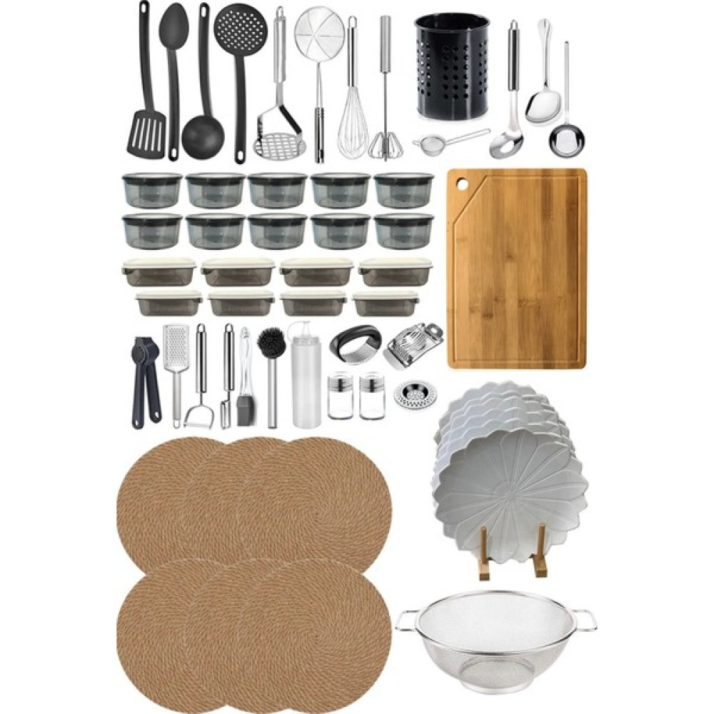 Homerest 58 Parça Çeyiz Porselen Yemek Takımı, 6 Kişilik Yemek Takımı, Porselen Modern Yemek Tabağı 6 Kişilik Yemek Takımı Fiyatı