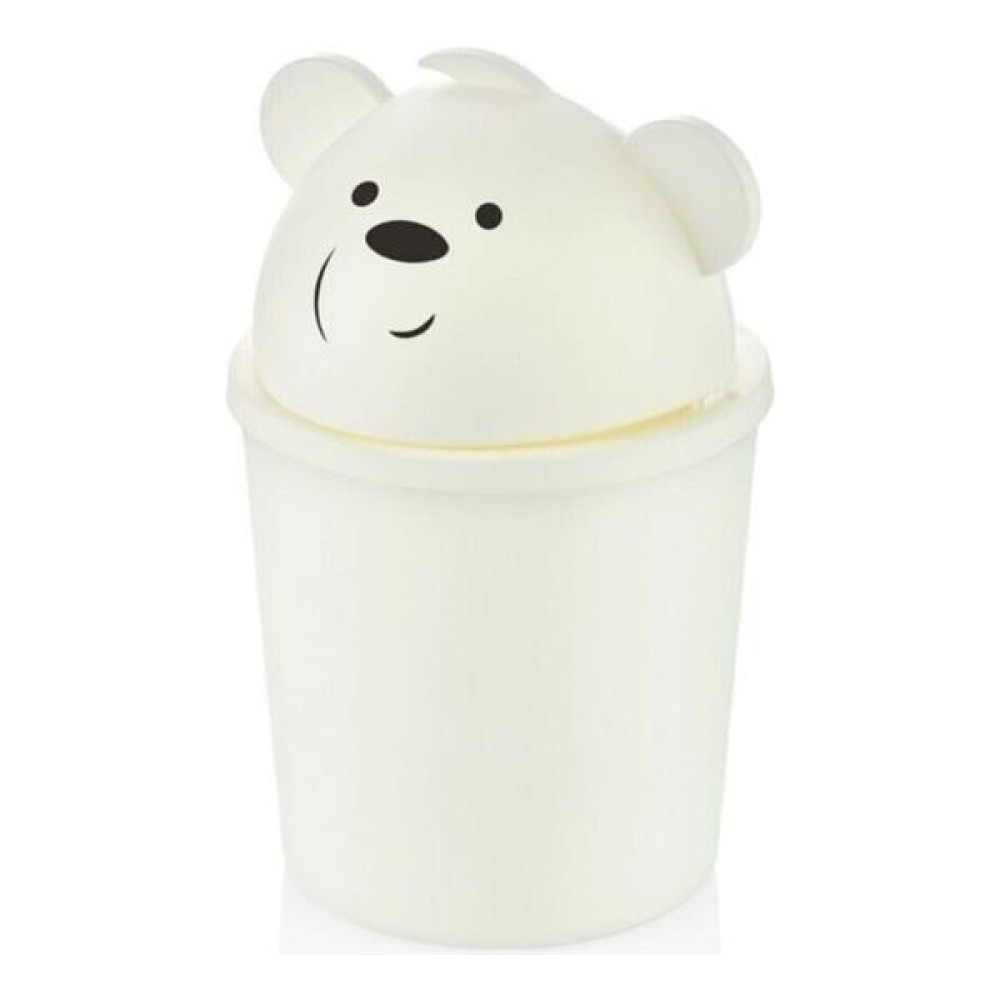 Hometarz Çocuk Odası Ayıcık Çöp Kovası Bpa Free - Beyaz Bebek Odası Tekstili Fiyatı