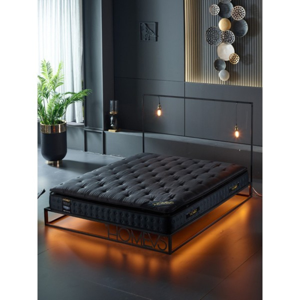 Homevs Silver Comfort Black Serisi 160 x 200 cm.çift Kişilik Yatak - 160 x 200 cm Yatak Fiyatı