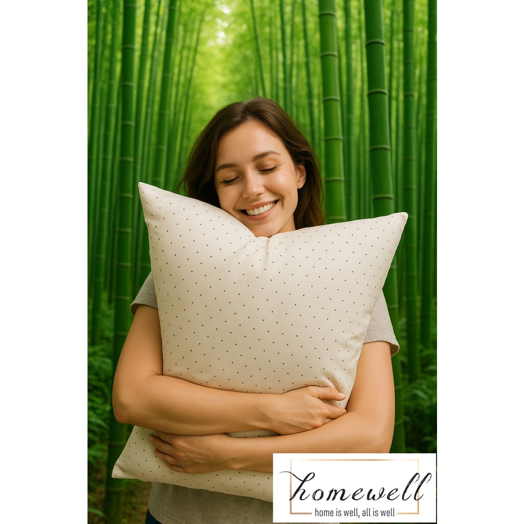 Homewell Saf Bambu Hipoalerjenik Ekstra Kılıflı Yastık Krem - 50 x 70 cm Yastık Kılıfı Fiyatı