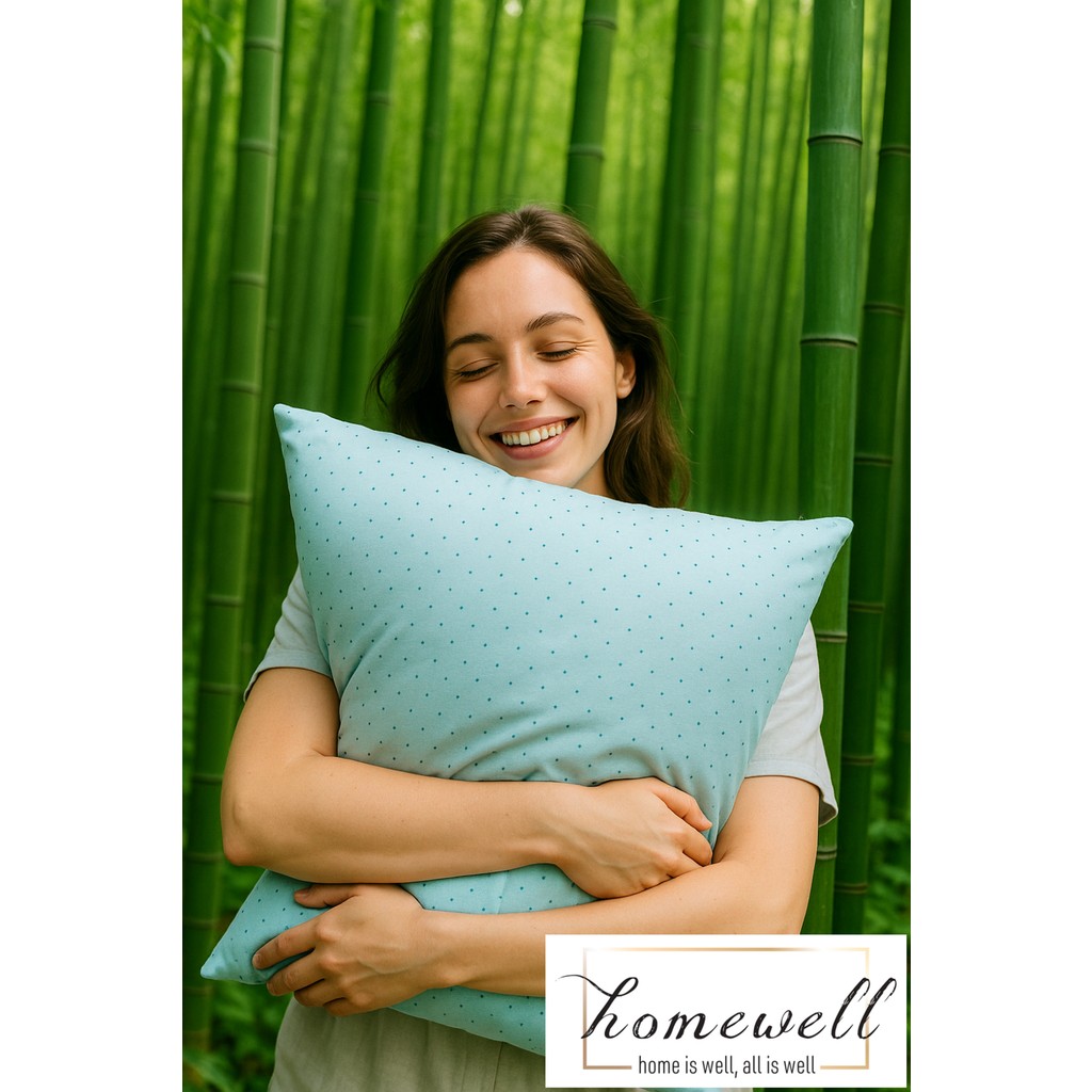Homewell Saf Bambu Hipoalerjenik Ekstra Kılıflı Yastık Mint - 50 x 70 cm Yastık Kılıfı Fiyatı