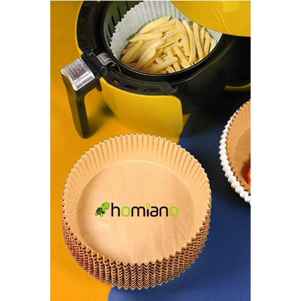 Homiano Fritöz Airfryer Pişirme Kağıdı Yağlı Kağıt Yuvarlak 3l- 50 Adet Pişirme Kağıdı Fiyatı
