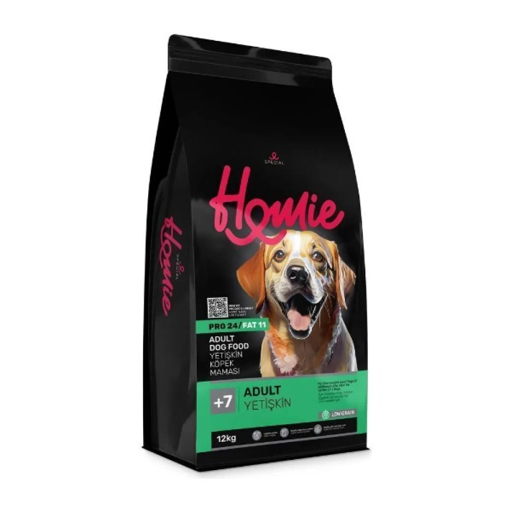 Homie Düşük Tahıllı 7 Yaş Yetişkin Köpek Maması 12 kg Evcil Hayvan Ürünleri Fiyatı