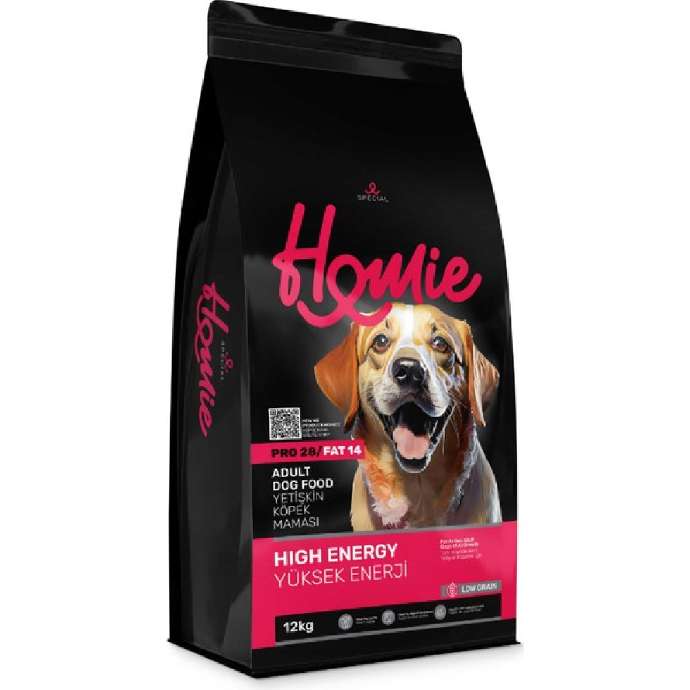 Homie Special Düşük Tahıllı Yüksek Enerjili Tavuklu Yetişkin Köpek Maması 12 kg Evcil Hayvan Ürünleri Fiyatı