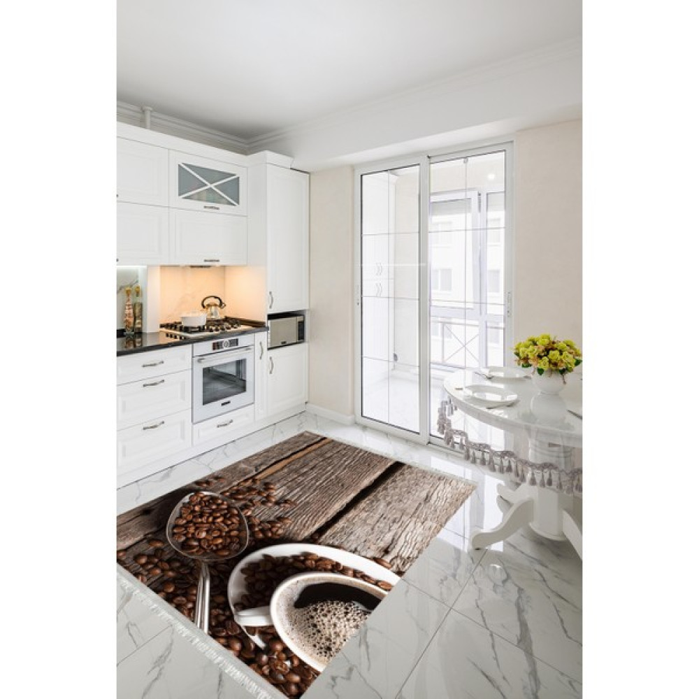 Homier Collection Homier Homier Verona Kalitesi Deri Taban Yıkanabilir Kaymaz Toz Tutmaz Mutfak Halı ve Yolluk H-MK-9001A - 50 x 80 cm - Renkli Salon Halısı Fiyatı