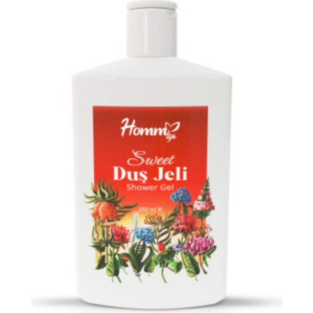 Homm Bitkisel Duş Jeli 250 Ml Duş Jelleri ve Banyo Köpükleri Fiyatı
