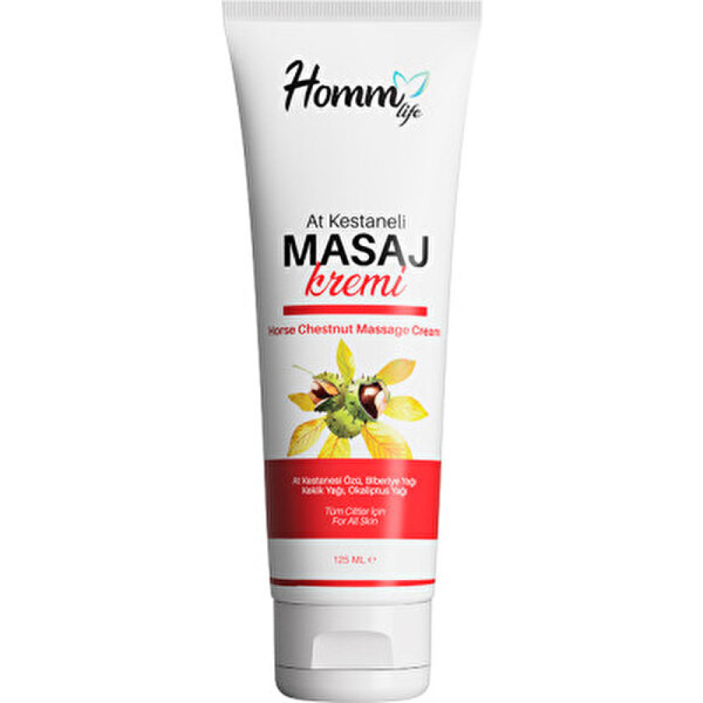 Homm Bitkisel Homm Life At Kestaneli Masaj Kremi 75 ml Bitkisel Yağlar Fiyatı