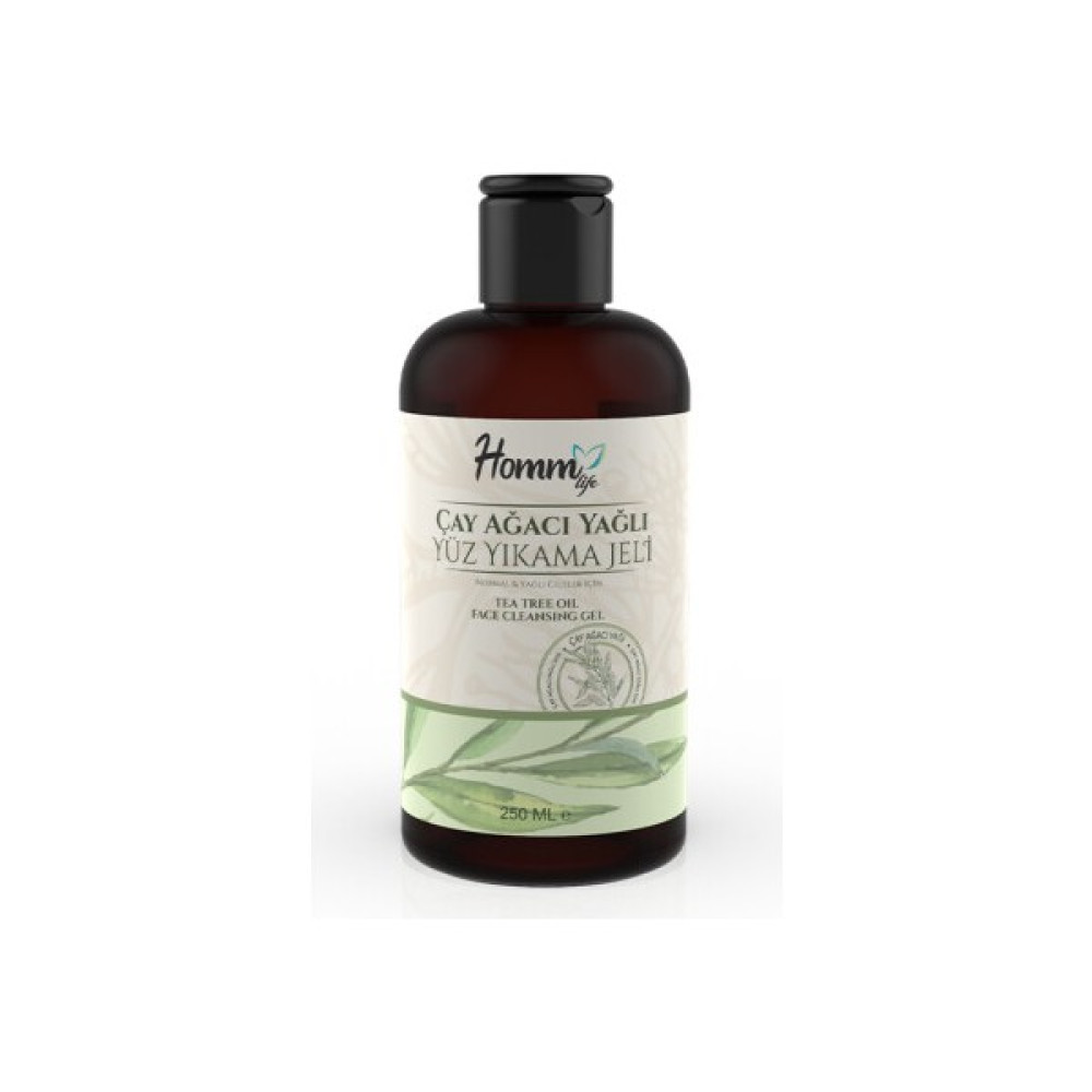 Homm Bitkisel Homm Life Çay Ağacı Yağlı Yüz Yıkama Jeli 250 ml Cilt Temizleme ve Peeling Fiyatı