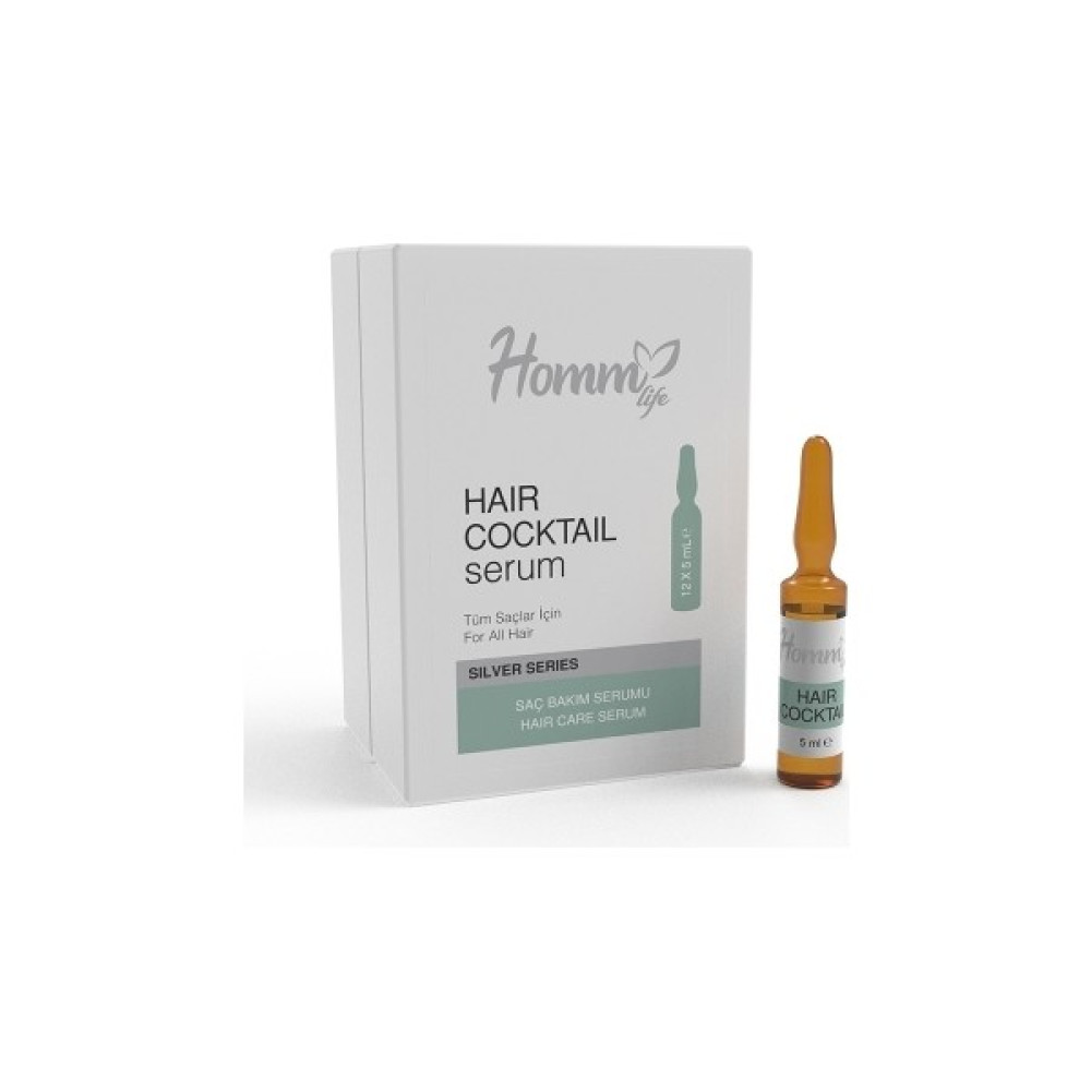 Homm Bitkisel Homm Life Hair Cocktail Serum 12x5 Saç Bakım Maskeleri & Serumlar & Spreyler Fiyatı