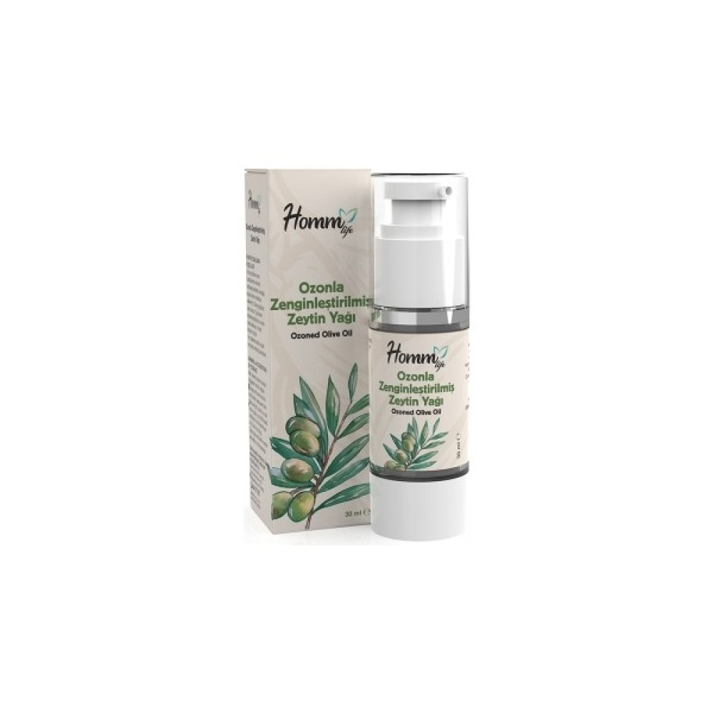 Homm Bitkisel Homm Life Ozonla Zenginleştirilmiş Zeytinyağı 30 ml Nemlendiriciler Fiyatı