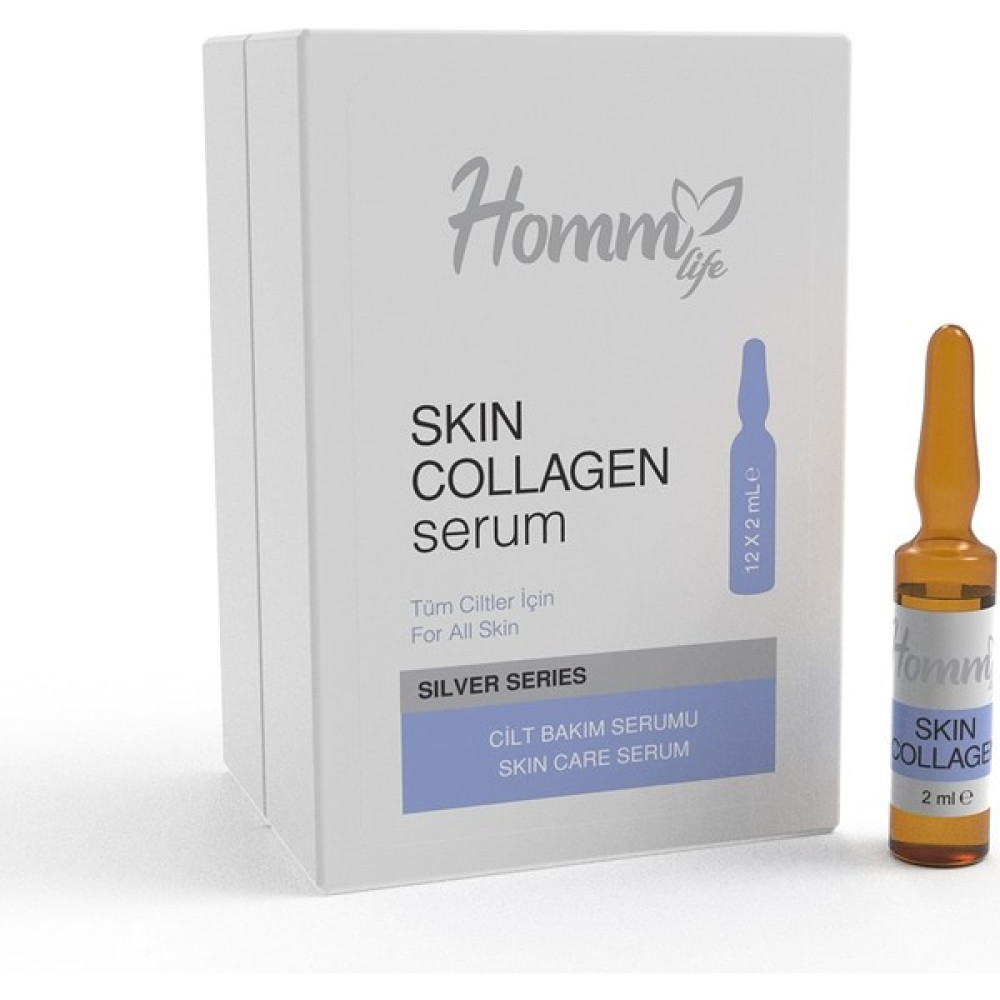 Homm Bitkisel Homm Life Skin Collagen Serum 12X2 ml Anti-Aging / Yaşlanma Karşıtı Fiyatı
