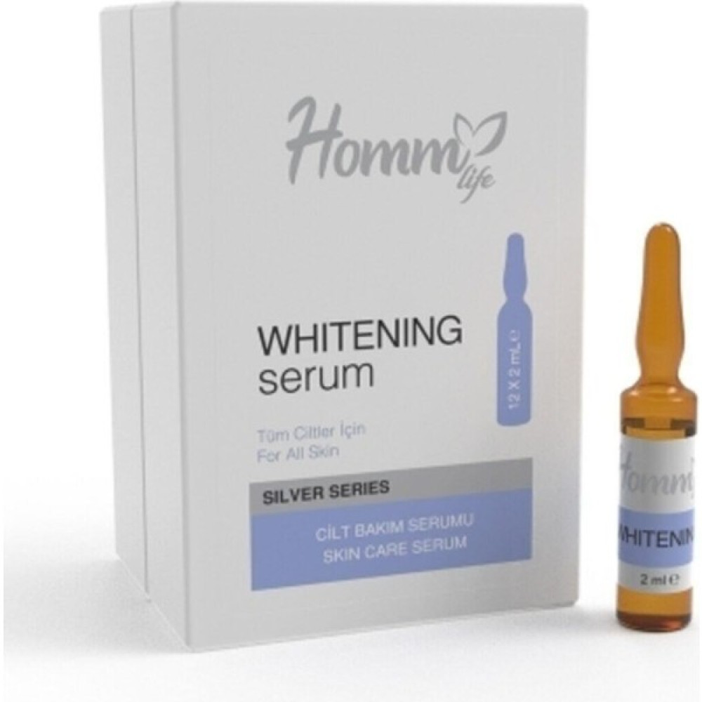 Homm Bitkisel Homm Life Whitening Beyazlatıcı Serum (Cilt Tonunu Eşitleyen) 12 x 2 ml Anti-Aging / Yaşlanma Karşıtı Fiyatı