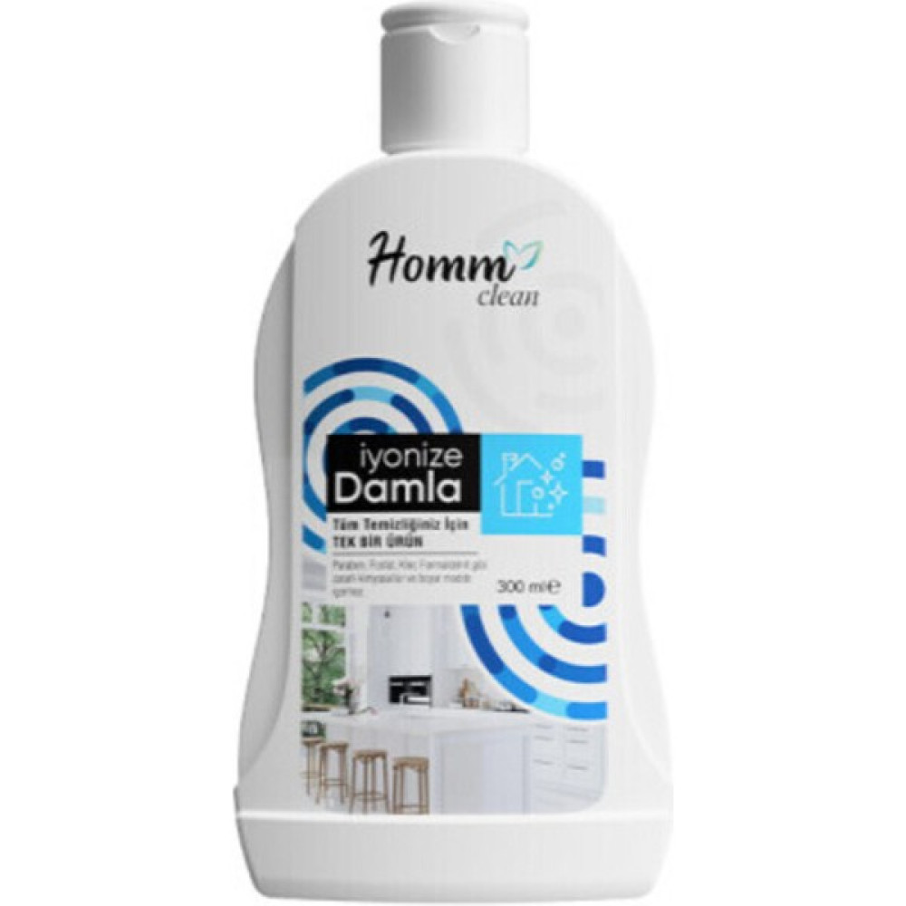Homm Bitkisel Iyonize Damla Çok Amaçlı 300 ml - Beyaz Temizlik Malzemeleri Fiyatı