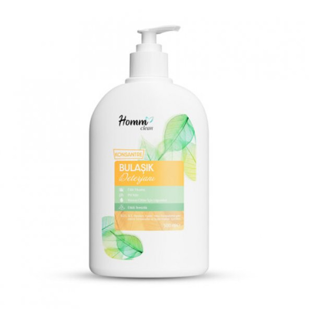 Homm Clean Konsantre Bulasık Deterjanı (Elde Yıkama) 500 Ml Kişisel Bakım Gereçleri Fiyatı