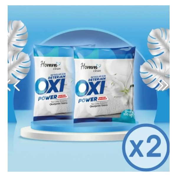 Homm Clean Oxi Power 500 gr 2'li - 1 kg Diğer Fiyatı