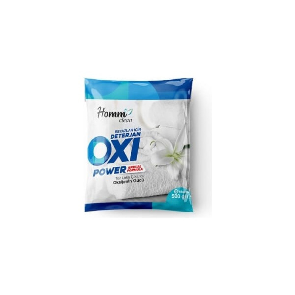 Homm Clean Oxi Power 500 gr Beyazlar İçin Leke Çıkarıcı Çamaşır Yıkama Fiyatı