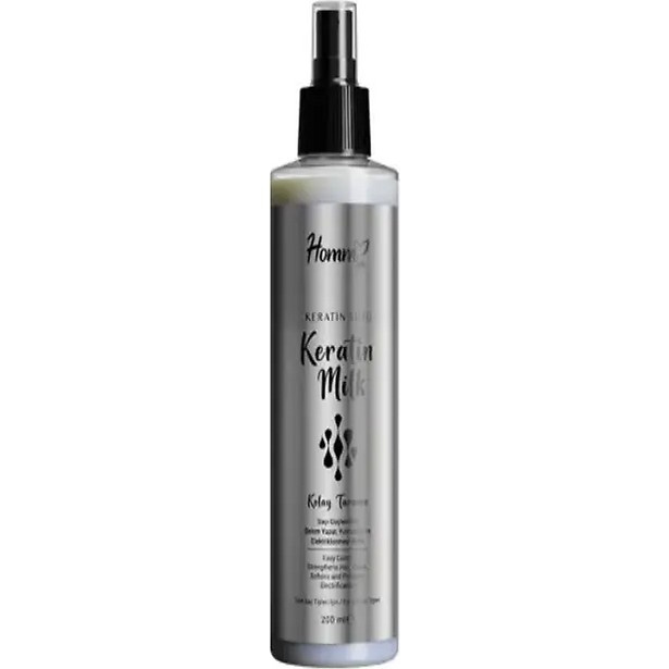 Homm Cosmetics 200 ml Keratin Sütü Sprey Kolay Tarama Özelliği ile Saç Bakımı İçin Etkili Diğer Fiyatı