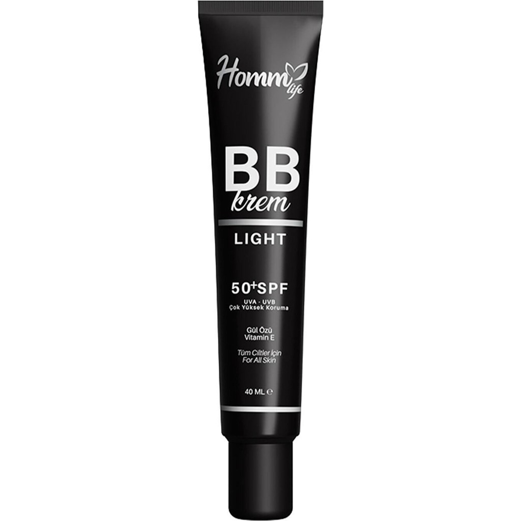 Homm Life BB Krem Light 50+ SPF 40 ml Karma Ciltler İçin Canlandırıcı E Vitamini İçerikli Krem SSD / Solid State Drive Fiyatı