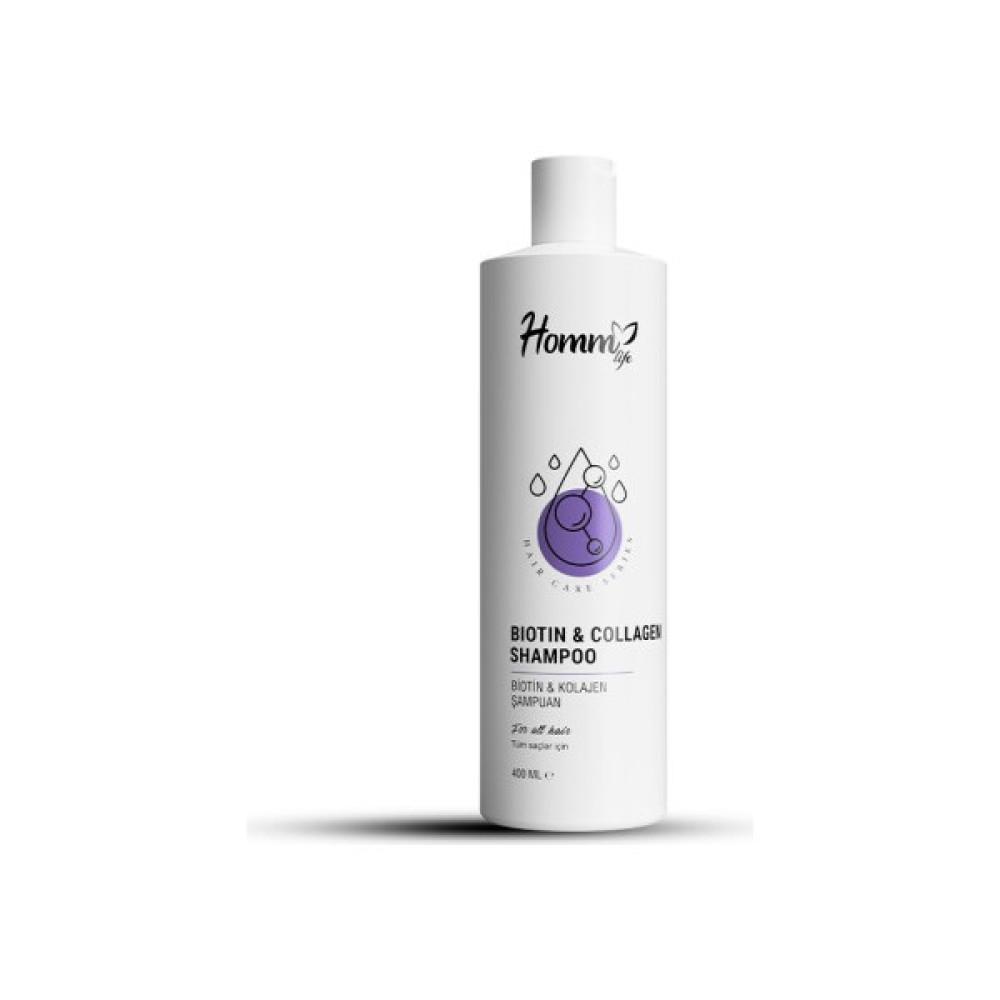Homm Life Collagen & Biotin Şampuan 400 ml Şampuan ve Saç Kremi Fiyatı