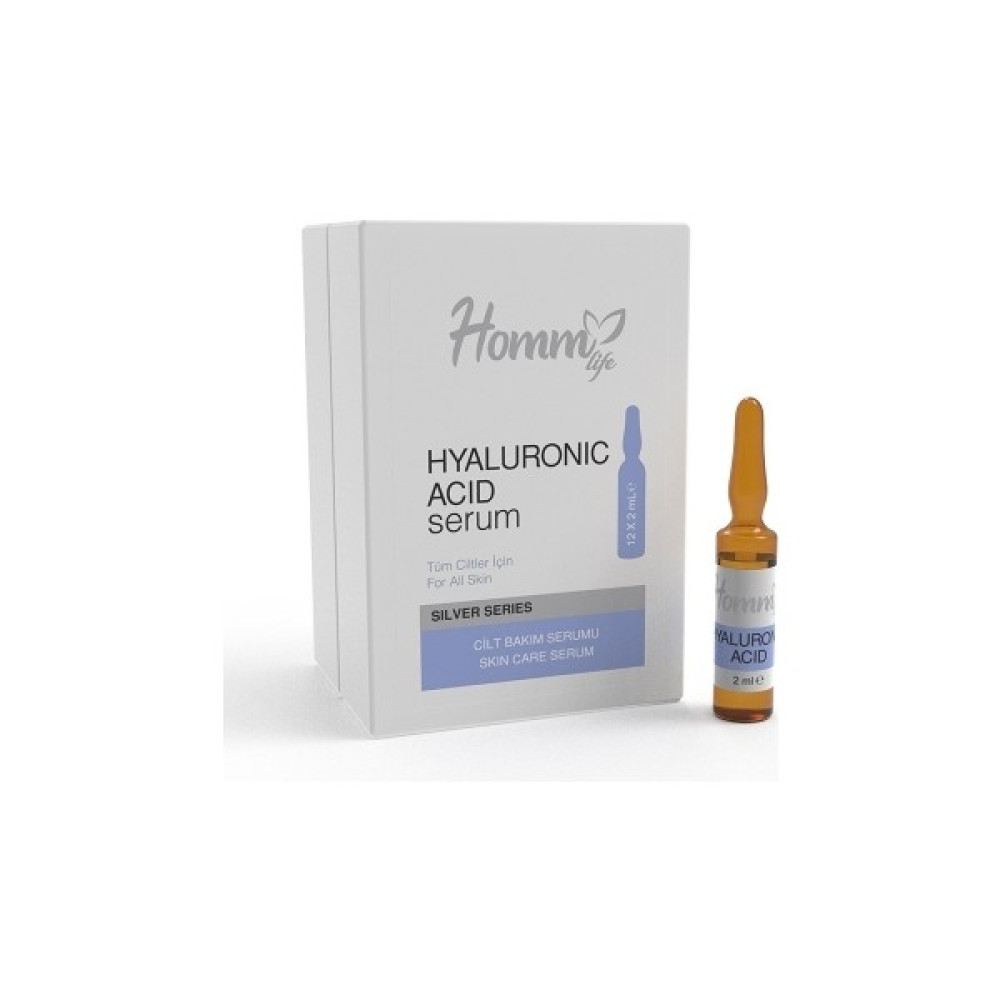Homm Life Hyaluronic Acid Serum 12X2 ml Anti-Aging / Yaşlanma Karşıtı Fiyatı
