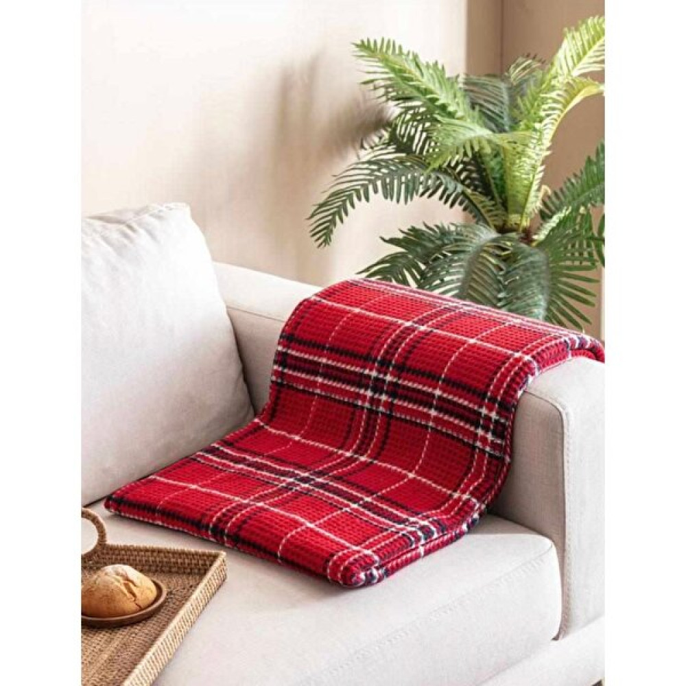 Homprime Scotch Çift Kişilik Battaniye 180X220 - Açık Bej Bebek Battaniyesi Fiyatı