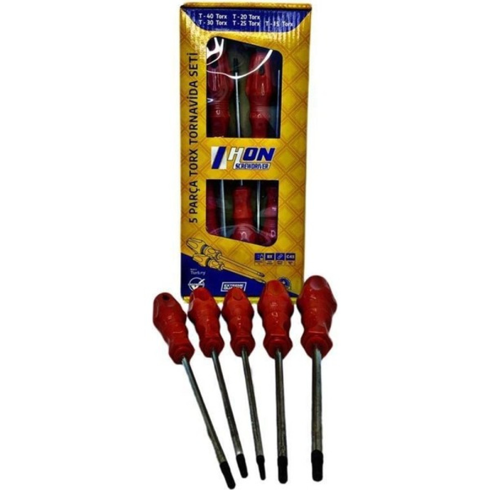 Hon 5 Parça Torx Tornavida Seti Oto Boyaları Fiyatı