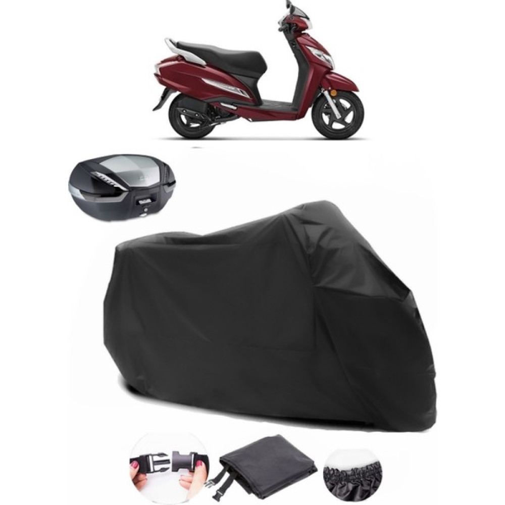 Honda Activa 125 Siyah Arka Çanta Uyumlu Motosiklet Branda Lüx Premium Kalite Motorsiklet Brandaları Fiyatı
