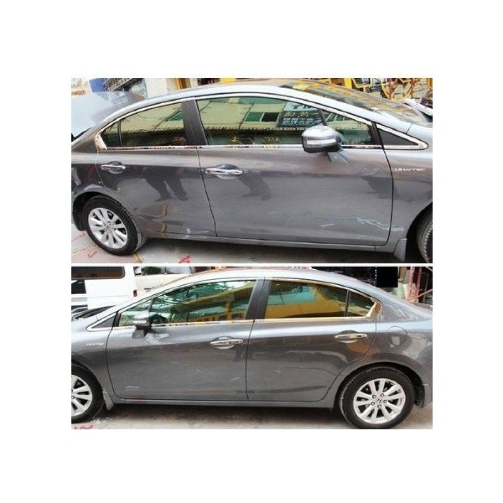 Honda Civic 2012-2016 Krom Cam Çevirme Oto Boyaları Fiyatı