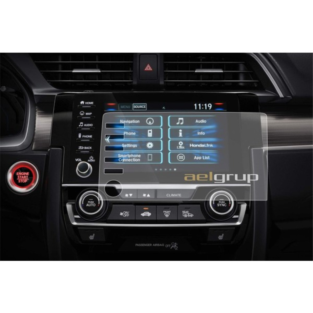 Honda Civic Fc5 Makyajlı Kasa Navigasyon uyumlu Ekran Koruyucu Film Oto Teypleri Fiyatı
