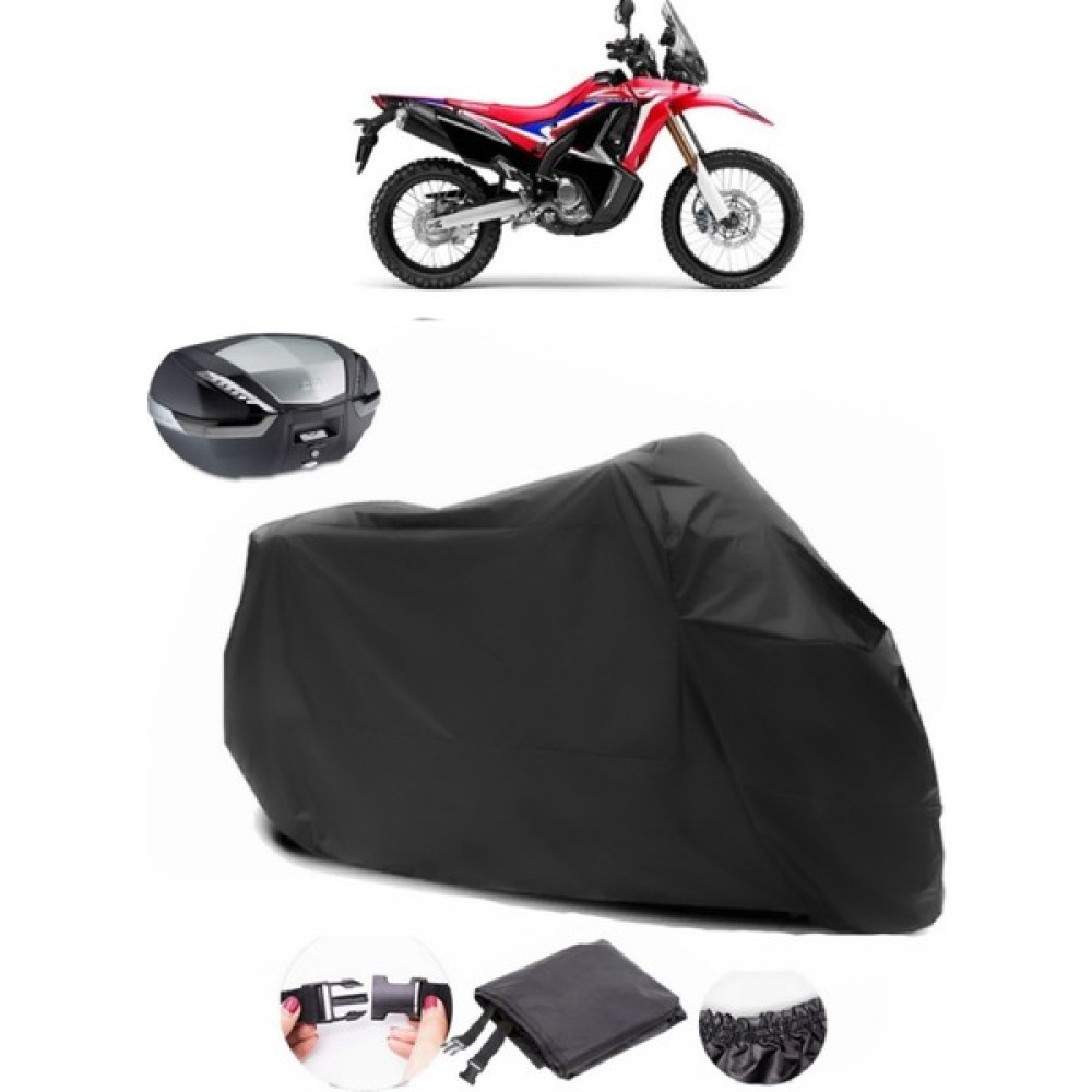 Honda Crf 250 Rally Siyah Arka Çanta Uyumlu Motosiklet Branda Lüx Premium Kalite Motorsiklet Brandaları Fiyatı