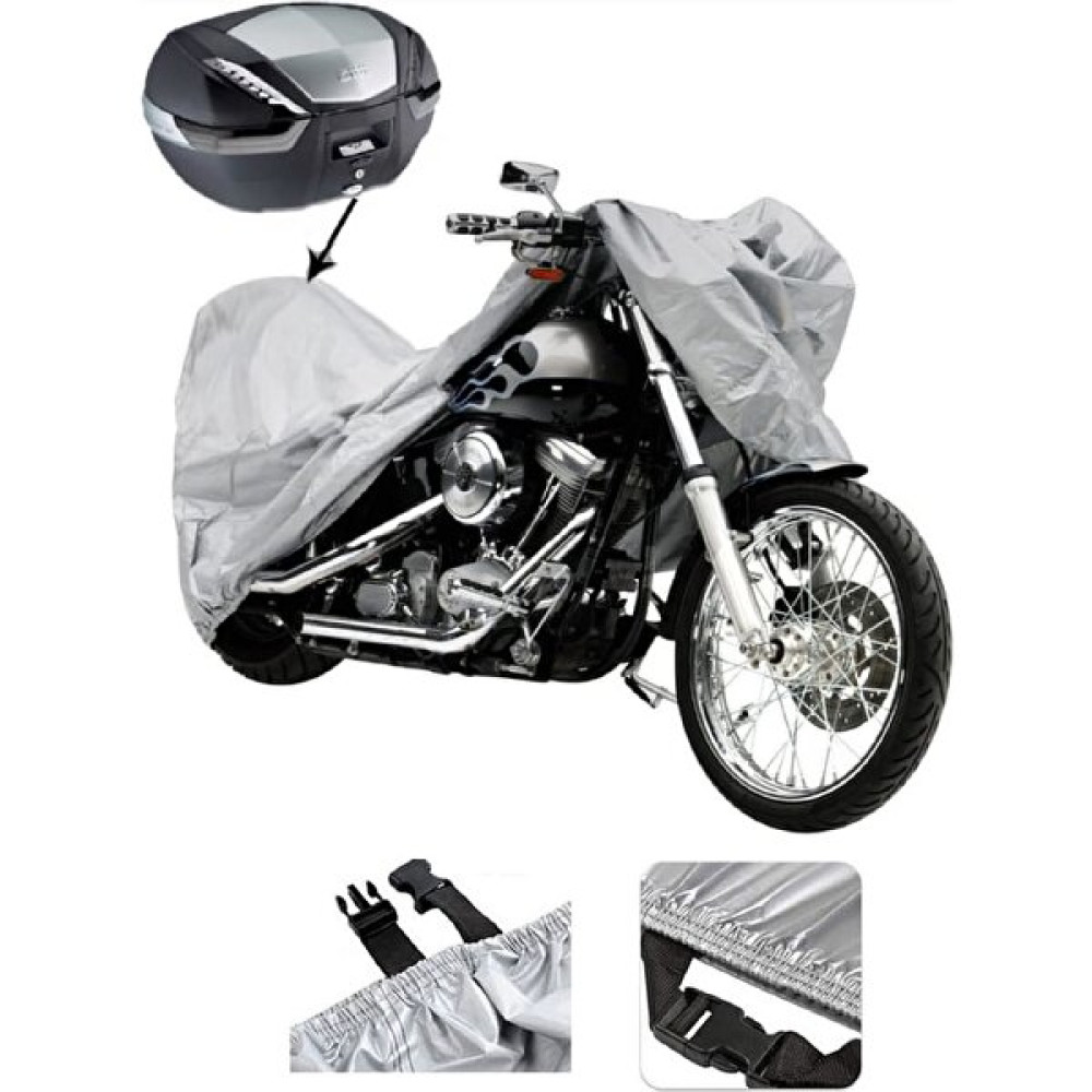 Honda NSS250 (Forza 250) Gri Motosiklet Brandası Arka Çanta Uyumlu Motorsiklet Brandaları Fiyatı