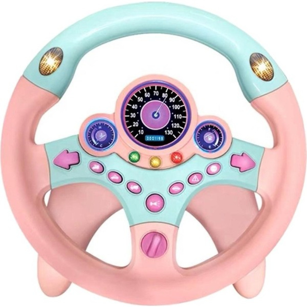 Honeyge Simülasyon Co-Pilot Direksiyon ile Taban Çocuk Çocuk Araba Oyuncak Sarı (Yurt Dışından) - Açık Pembe Eğitici Oyuncak Fiyatı