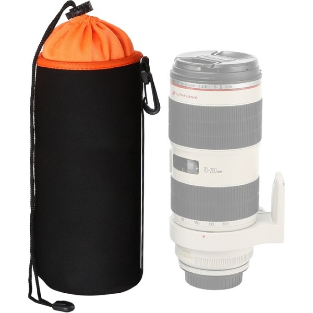 Hongshou 10 x 25 cm Lens Çantası Su Geçirmez Koruyucu Kılıf (Yurt Dışından) - Turuncu Çantalar Fiyatı