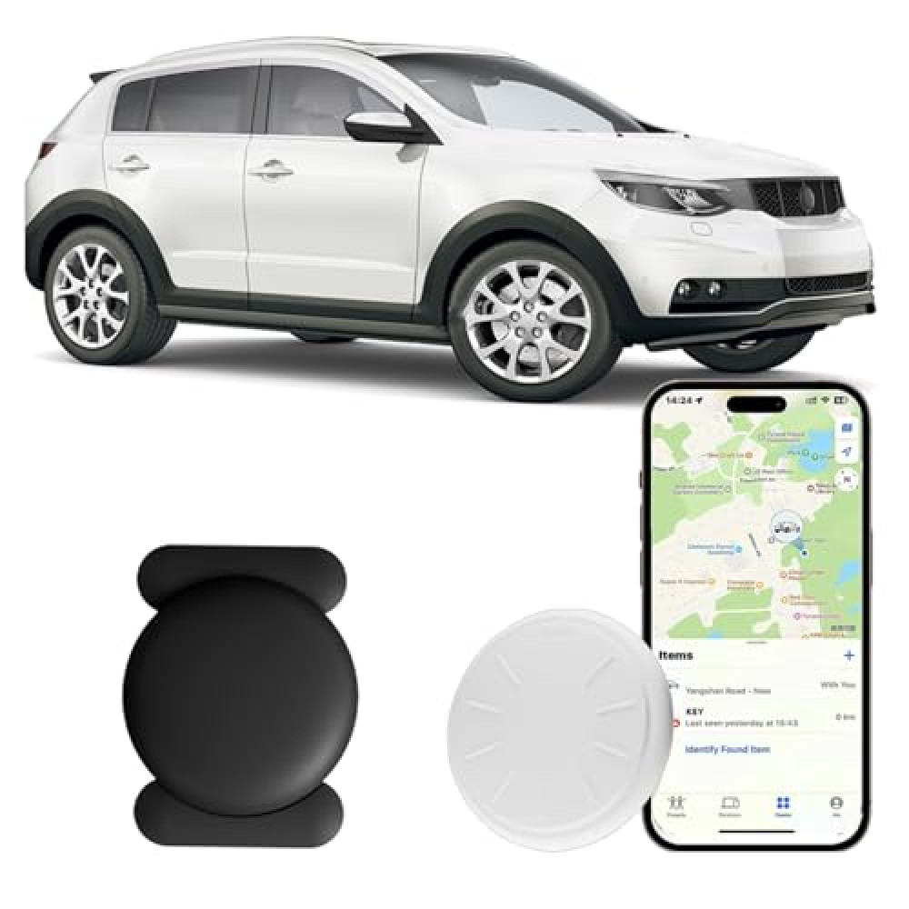 Hongtop H GPS Tracker for Vehicles, 1PCS Mini GPS Tracker with Magnetic Case, Work with Find My (iOS Only), No Monthly Fee Car Tracker (Black) GPS Devices Fiyatı