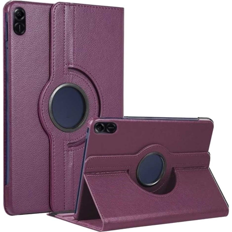 Honor Pad X8A Uyumlu 11 Inç Döner Standlı Tablet Kılıfı - Mor Diğer Fiyatı