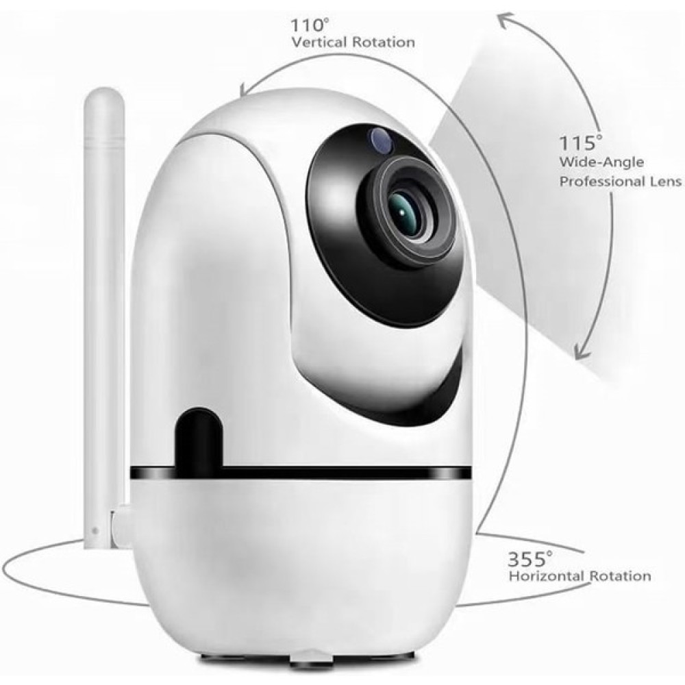 Hook HK-520 Ip Bebek Güvenlik Kamerası, Gece Görüşlü Kablosuz Bebek Izleme Monitörü Bebek Kamerası Fiyatı