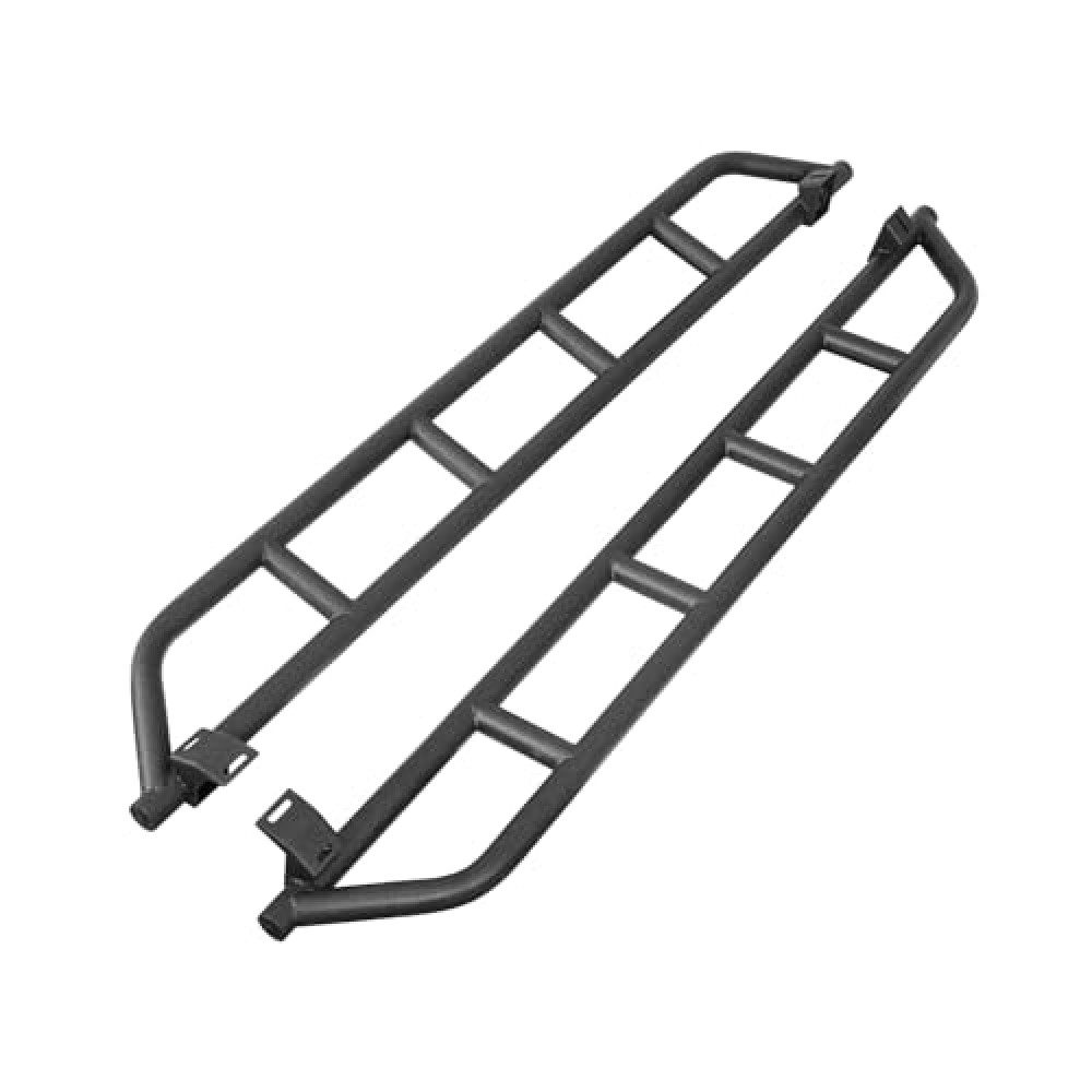 Hooke Road 05-23 Tacoma Double Cab Rock Slider Rocker Guards Nerf Bar for 2005-2023 Toyota Tacoma (Exclude TRD Off-Road, TRD Sport), Tubular Running Board Door Armor Rails