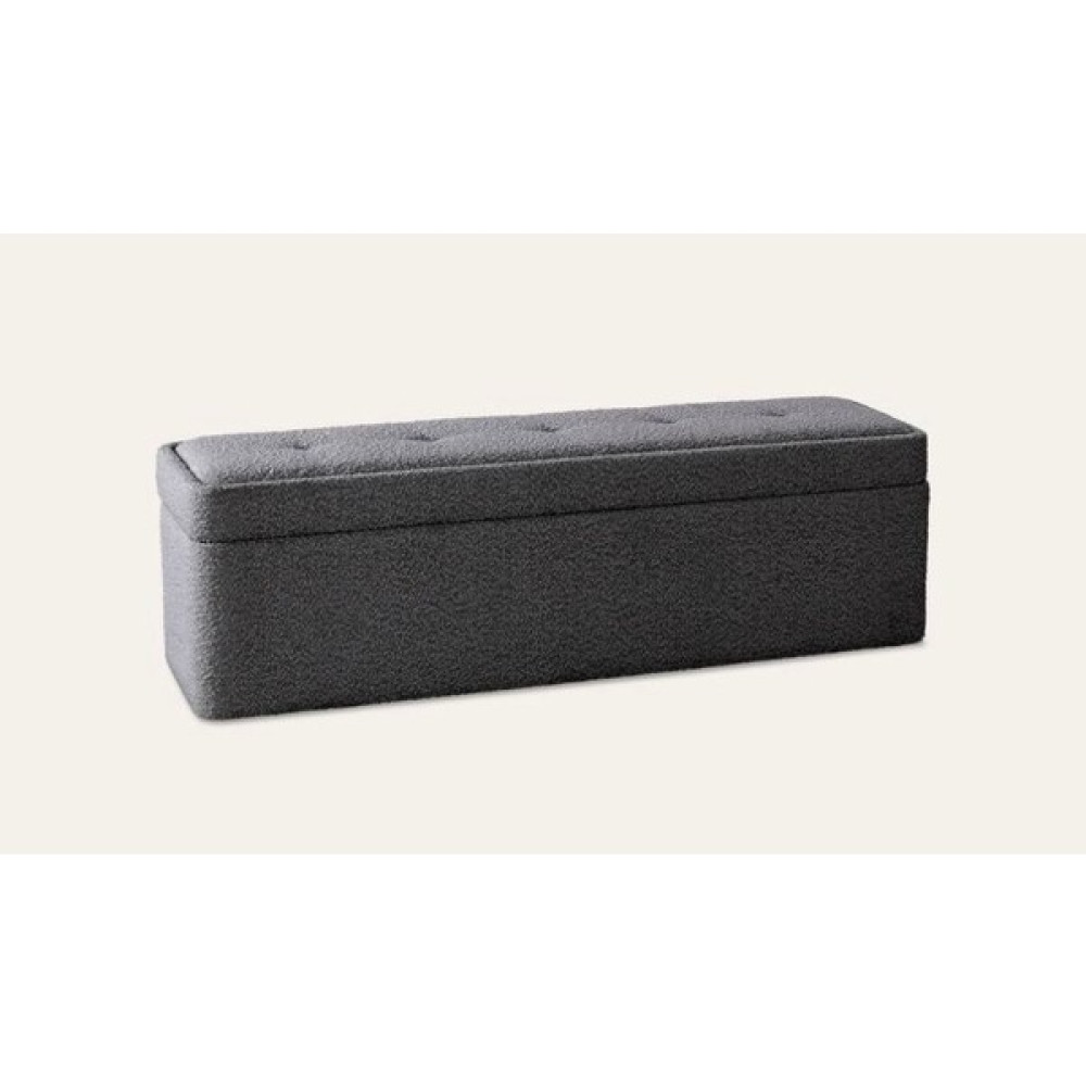 Hoom Concept Lotus Sandıklı Bench - Antrasit Puf Fiyatı