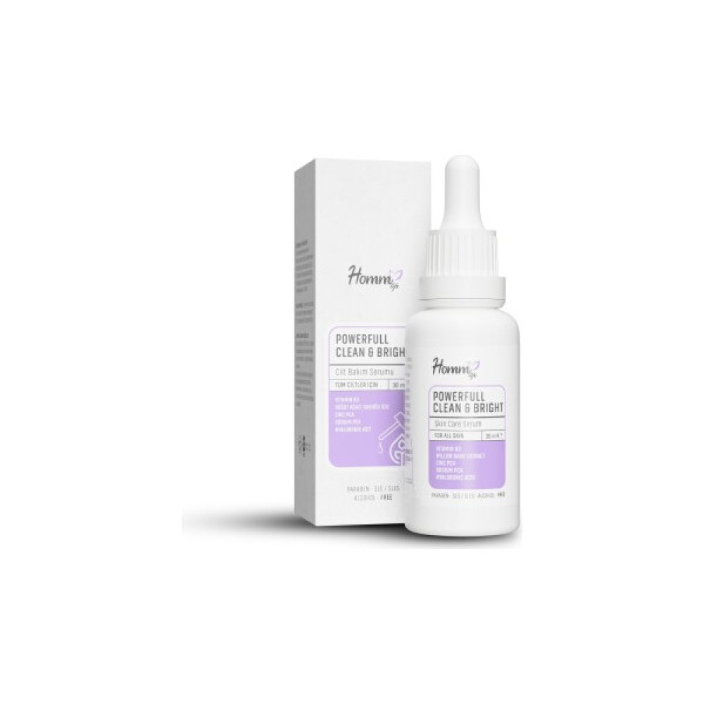 Hoom Powerfull Clean & Bright Serum 30 ml Anti-Aging / Yaşlanma Karşıtı Fiyatı