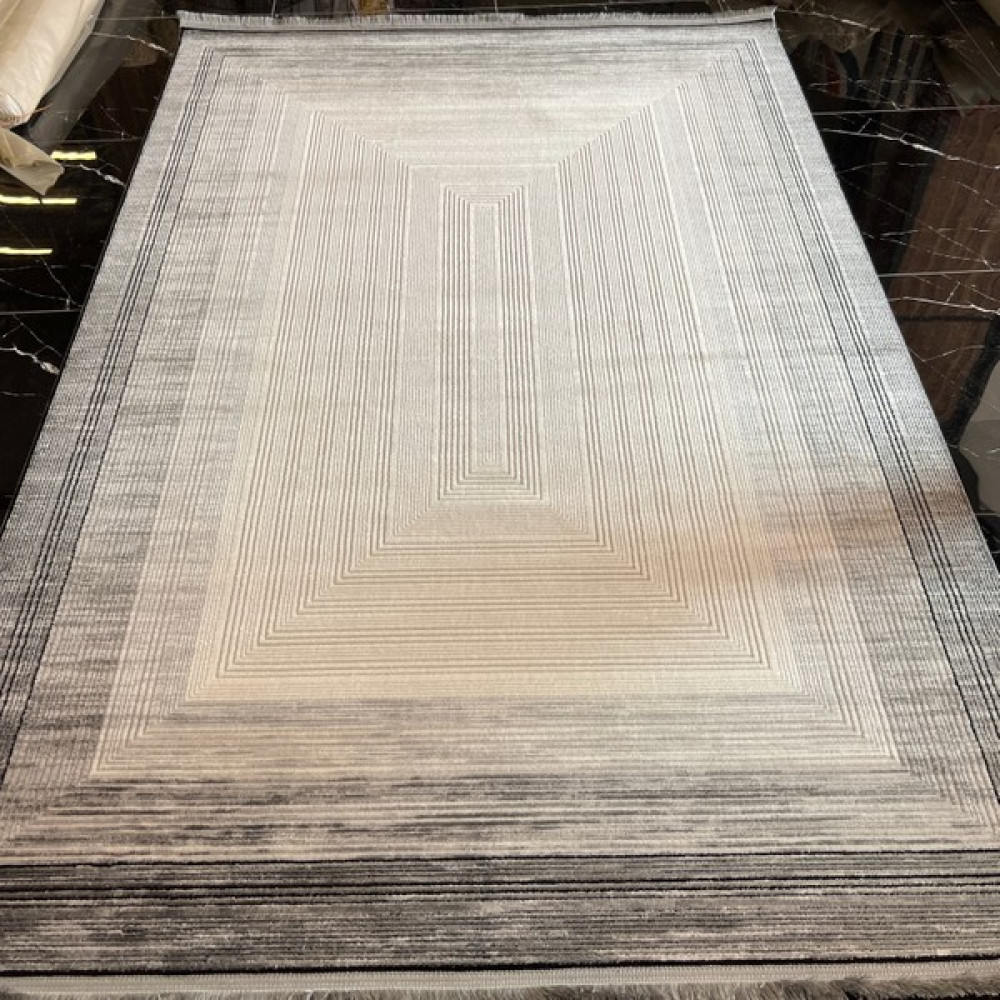 Hoom Rugs Zen 7004 Gri Modern Salon Halısı - 200 x 290 cm Salon Halısı Fiyatı