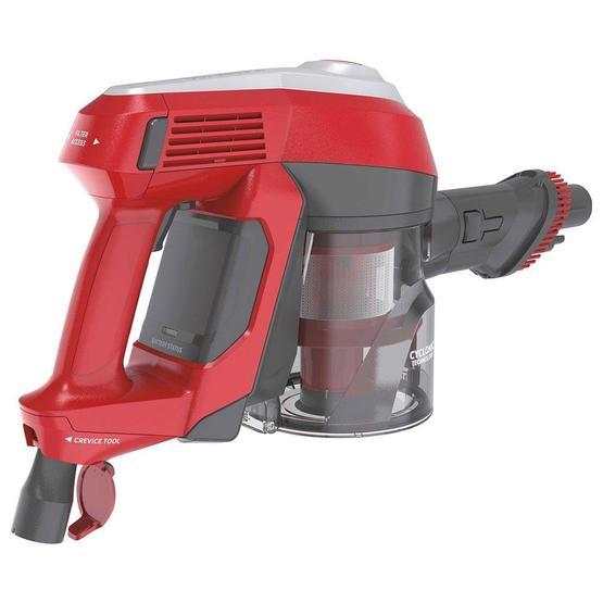 Hoover HFREE100 Single Cyclone 22 V Kuru Dikey Şarjlı Süpürge Kırmızı-Gümüş