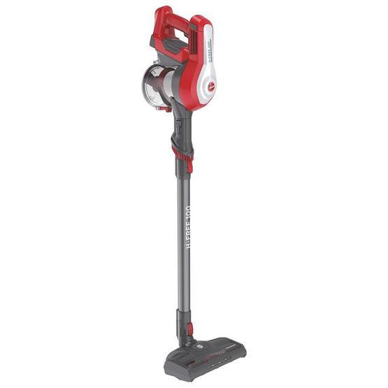 Hoover HFREE100 Single Cyclone 22 V Kuru Dikey Şarjlı Süpürge Kırmızı-Gümüş