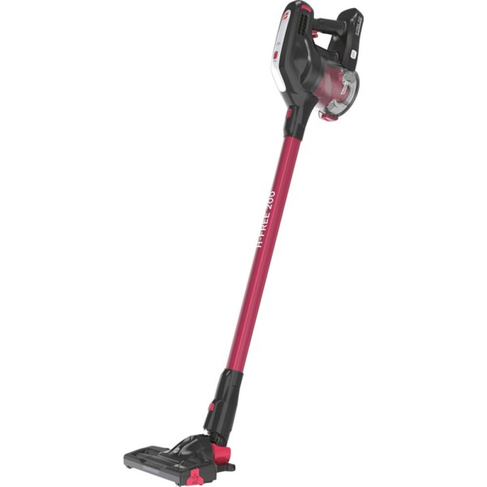 Hoover HFREE200 Single Cyclone Dikey Şarjlı Süpürge - [Siyah-Kırmızı] - Kırmızı Elektrikli Süpürgeler Fiyatı