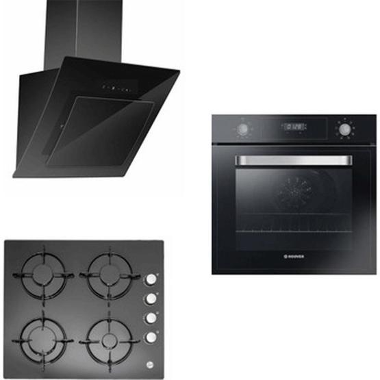 Hoover HO446B + HGVL6040B/1 + HDP620GBX Siyah Ankastre Set Ankastre Setler Fiyatı