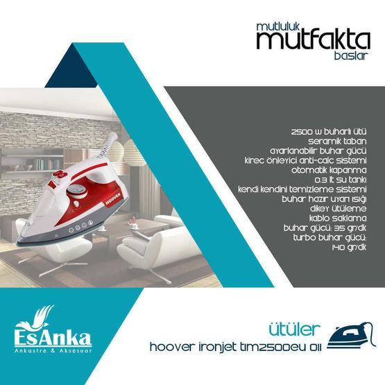 Hoover Ironjet Tım 2500 2500W Buharlı Ütü