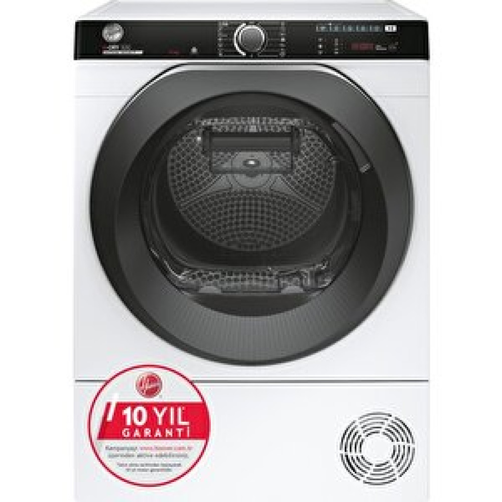 Hoover Ndpeh10a2tcbexss 10kg Beyaz Gövde Si̇yah Kapak Kurutma Maki̇nesi̇ Çamaşır Kurutma Makineleri Fiyatı